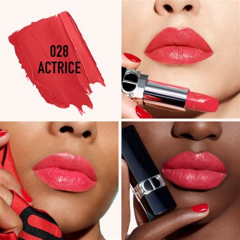 rouge dior actrice 028|999 Dior red.